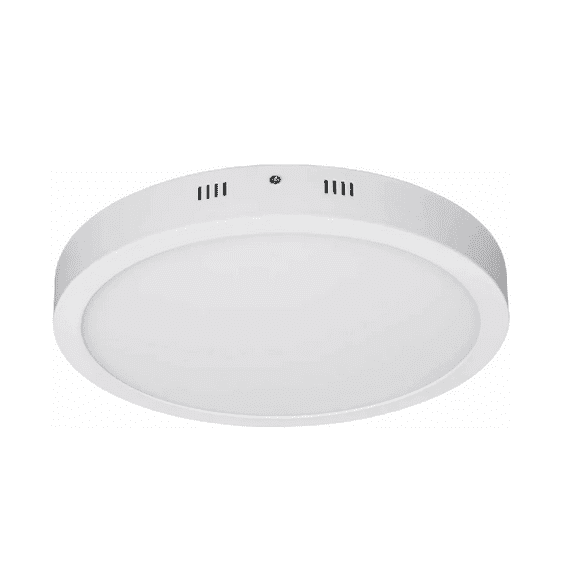 Lampara Panel Led Plafon Sobreponer 30 Cm Redonda 24w Frio