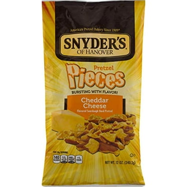 Snyder's of Hanover Pretzel Sandwiches, Cheddar Cheese, Snack Packs, 30 ...