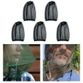 thumbnail image 6 of GARENDE 5 Pieces Head Net Cover Fishing Cap for Fishing Adventure Outdoor Activities Black, 6 of 9