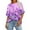 Purple, variant on Women Short Sleeve Tops Trendy Womens T Shirts Graphic Animals Summer Tees for Women 2025 Trendy