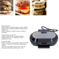 thumbnail image 4 of Máquina Para Hacer Hamburguesas Eléctricas, Parrilla Para Carne Interior Compacta De Calentamiento Rápido A Prueba De Palitos Para Panini Para El Desayuno, 4 of 7
