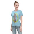thumbnail image 4 of Women's Basic Short Sleeve T-Shirt Sailor Moon Tsuki Hare 04, 4 of 6