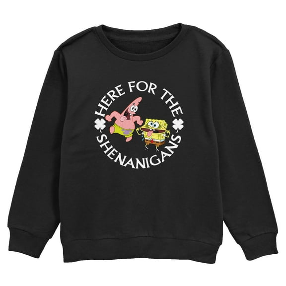 Boy's SpongeBob SquarePants Here for the Sponge  Sweatshirt