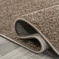 thumbnail image 4 of JONATHAN Y SUPERSOFT 2 x 12 Runner Rug, Haze - Brown, SEU100J-212, 4 of 8