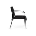 thumbnail image 3 of Waterfall Reception Waiting Room Healthcare Guest Chair / Charcoal Steel / Black, 3 of 5