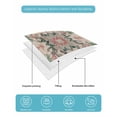 thumbnail image 5 of Pink Green Boho Twin XL Size Down Alternative Comforter,Lightweight Comforter Quilt Bedding Set with Pillow Shams Abstract Medieval Vintage Ethnic Floral Bed Comforter Duvet Insert 68"x98", 5 of 7