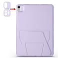 thumbnail image 4 of Decase Fashion Tablet Case Compatible with Apple iPad Air 11 2025, Shockproof TPU+PU Leather Hybrid Cover with Kickstand,Rugged Tablet Cover Fits for iPad Air 11 Inch Case M3 2025/M2 2024,Purple, 4 of 7