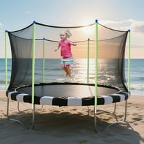 Trampoline Poles Replacement, Universal Trampoline Replacement Enclosure Poles Suitable for Trampolines with Six Poles in Playgrounds, Homes, Gyms.