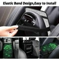thumbnail image 6 of Yuyamidu Green Rose Car Center Console Armrest Cover Winter Center Console Cushion Pad for Auto Truck SUV Van Universal Arm Rest Cover Car Accessories, 6 of 7