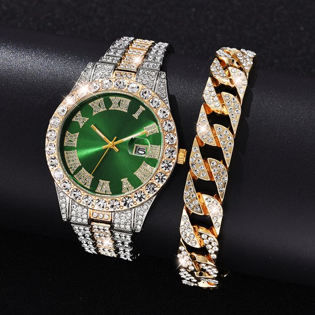Relojes de diamantes para mujer, relojes de pulsera de oro para mujer, relojes de pulsera de marca de lujo con diamantes de imitación para mujer, relojes para mujer, reloj femenino Deng Xun unisex