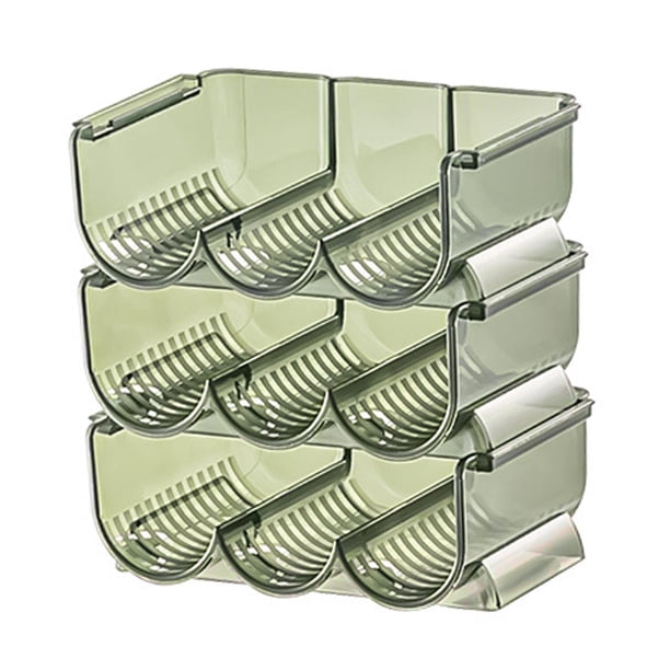 Soporte de almacenamiento de lápiz labial organizador de maquillaje apilable Verde Zulema Soporte de almacenamiento de lápiz labial