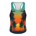 thumbnail image 4 of HaoXianJian Hawaiian Print Mens Sleeveless Tank Tops Workout Gym Shirts Palm Tree Vintage Style Beach Graphic T-Shirt Workout Tank Top Undershirts Plus Size S-4X, 4 of 4