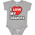 thumbnail image 3 of Inktastic I Love My Grandpa Boys or Girls Baby Bodysuit, 3 of 5