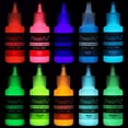 thumbnail image 3 of Magicfly Acrylic Glow in The Dark Paint, 10 Bright Colours 60 ml / 2 oz for Painting, Halloween , Christmas, 3 of 9