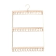 thumbnail image 4 of Laundry Dryer Hanger Clips Rotatable Underwear Hanger for Travel Closet Door Pink 54clips, 4 of 8