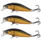 thumbnail image 2 of Señuelo de pesca Minnow, 3 uds., cebo de pesca hundido con doble gancho, señuelo de pesca Ultra sensible, 2 of 8