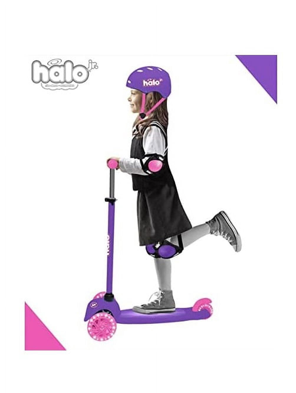 Halo Rise Above Halo 3 Wheel Scooter Combo - Purple-Pink