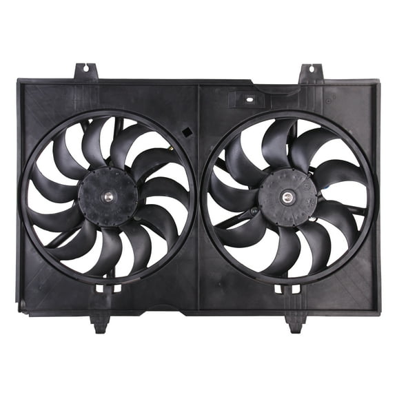 Ikon Motorsport Cooling Fan Assembly Replacement for 2013-2022 Nissan NV200, 21481-3LM0A 19316315 NI3115154 GM3115269 Automotive Engine Fan, Black