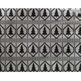 thumbnail image 4 of oneOone Georgette Viscose White Fabric Merry Christmas Craft Projects Decor Fabric Printed By The Yard 42 Inch Wide-RJ2, 4 of 4