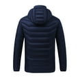 thumbnail image 2 of Gyujnb Jackets for Men,Smart Heated with Full Warming Technology Heated Jacket for Outdoor Winter Cold Weather,Winter Coats for Men,Size:4XL, 2 of 8