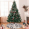 thumbnail image 7 of Sikiie Cartoon Bear Brown 30-48 inches {designName} Print Christmas Tree Skirt Snowman Xmas Tree Skirt with Edge Christmas Decorations for Holiday Party48", 7 of 7