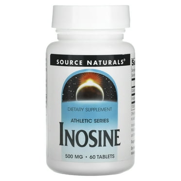 Source Naturals Athletic Series, Inosine, 500 mg, 60 Tablets