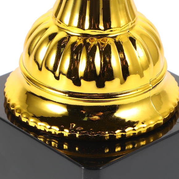 FESTFENDS Golden Plastic Trophy Cup Award with Elegant Design for Soccer Championship and Team Celebration