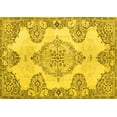thumbnail image 1 of Ahgly Company Indoor Rectangle Medallion Yellow Traditional Area Rugs, 8' x 12', 1 of 4