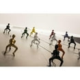 thumbnail image 2 of 6" x 3" x 3" Resin Multicolor 3 Pack Climbing Man, 2 of 4
