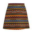 thumbnail image 6 of Vintage Ethnic Skirt Summer Red Orange Yellow Harajuku Casual A-line Skirts Cute Mini Skir, 6 of 7