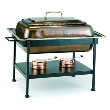 Old Dutch 842 Rectangular Antique Copper Chafing Dish