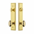 thumbnail image 3 of Grandeur Carr  Tall Plate Single Cylinder One Piece Knobset with Eden Prairie Knob, 3 of 6