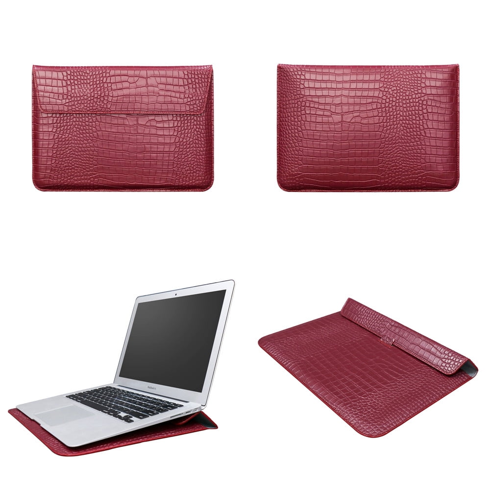 PU Leather Envelop Laptop Sleeve Carry bag Case For Macbook Air Retina 11"13"15 