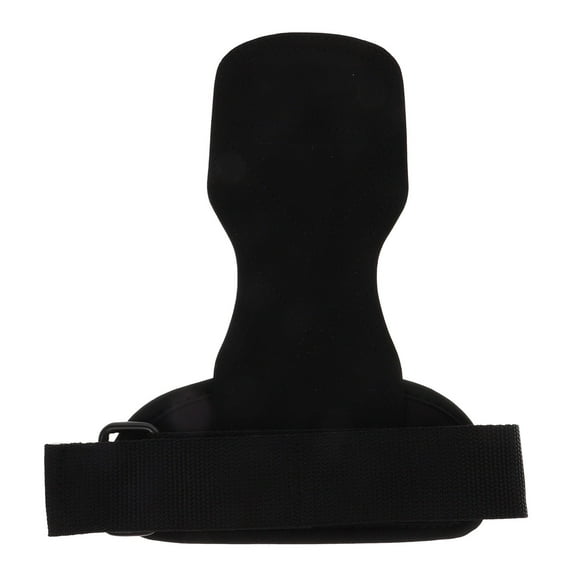 Moluckfu Lifting Strap Strength Training Equipment Black Rubber Fabric 1Pack