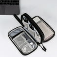 thumbnail image 3 of Bolsa organizadora de cables de viaje jinwen impermeable multifuncional a prueba de golpes Negro, 3 of 7