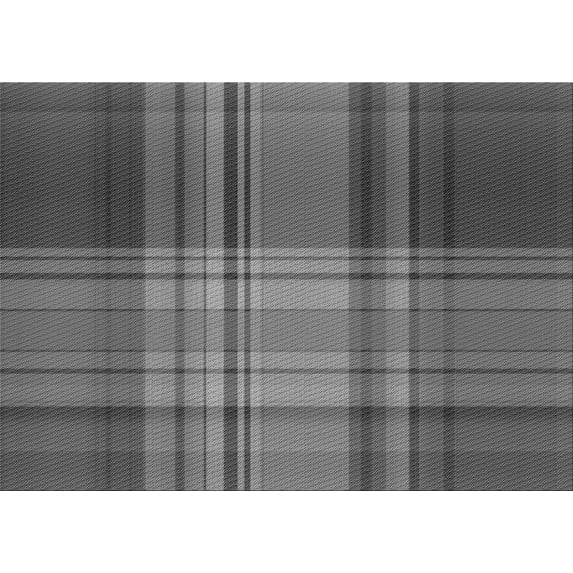 Ahgly Company Indoor Rectangle Patterned Battleship Gray Area Rugs, 3' x 5'