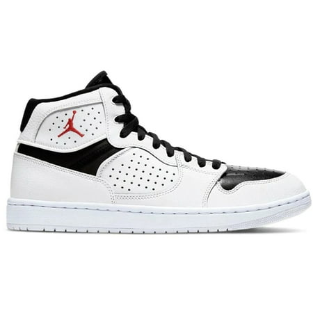 

Nike Jordan Access White Gym Red Black Men Casual Lifestyle Shoes AR3762-101 (11.5)