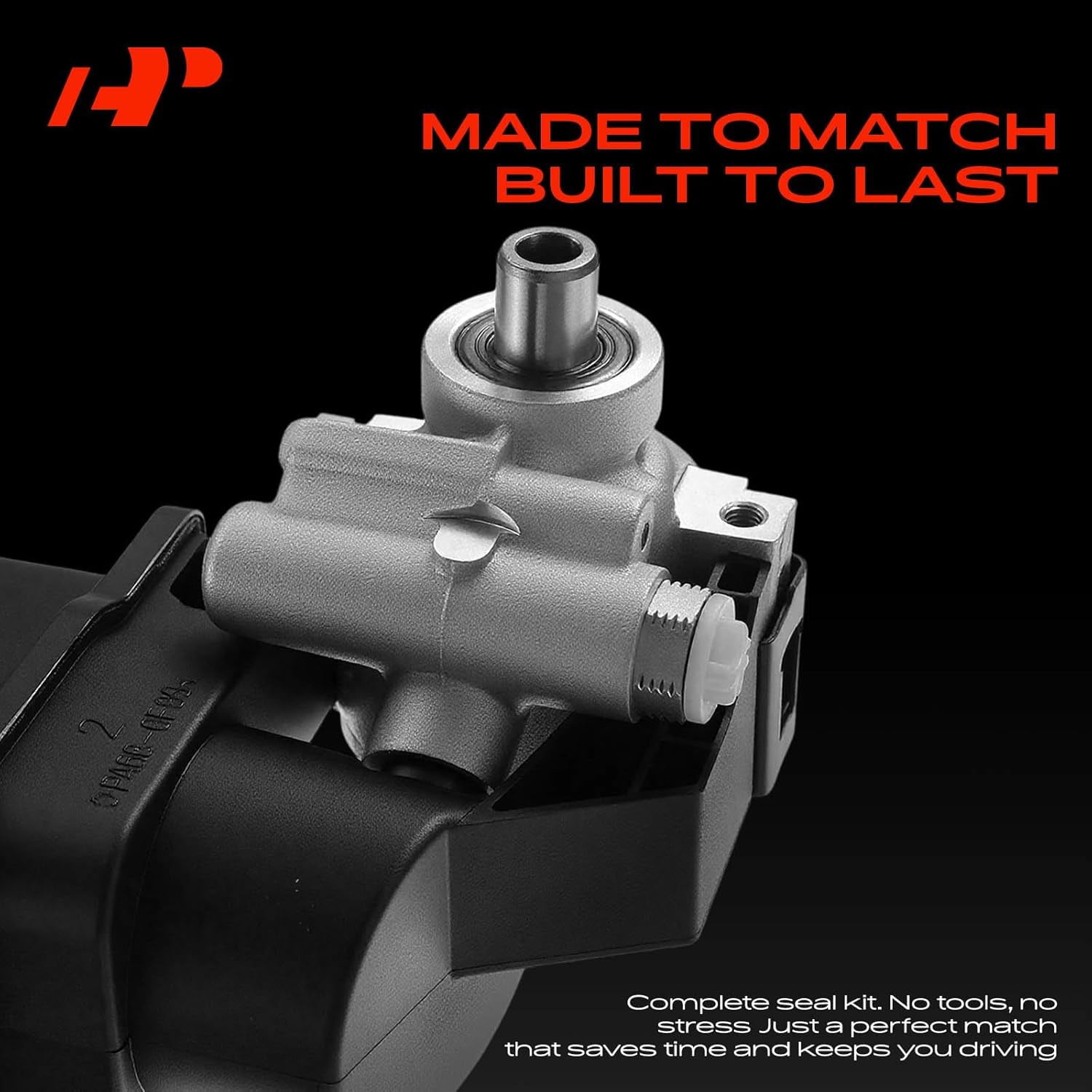 A-Premium Power Steering Pump with Reservoir Replacement for Buick Rainier Chevrolet Trailblazer GMC Envoy Isuzu Ascender Saab 9-7x 2002-2009