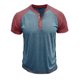 thumbnail image 4 of pstuiky Camisas de manga corta para hombre, Blusa informal de manga corta con cuello vuelto y media cremallera para hombre ropa de hombre l, 4 of 6
