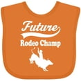 thumbnail image 3 of Inktastic Future Rodeo Champ Bull Rider Boys Baby Bib, 3 of 4