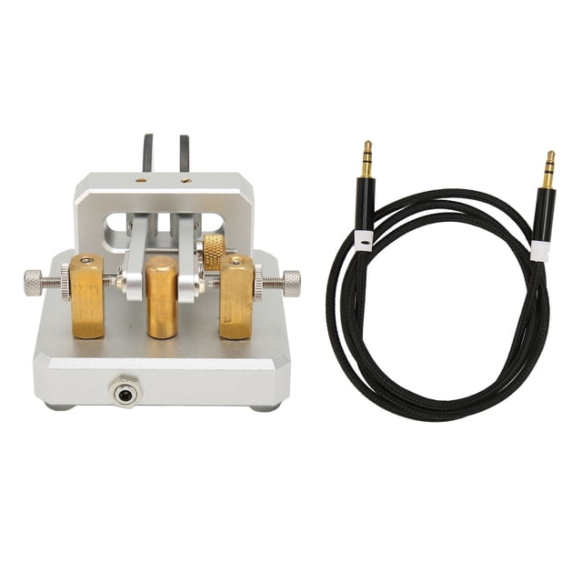 Oubit CW Morse Telegraph Key,Morse Code Key Double Shortwave Morse Code Key Morse Code Key Impressive Results