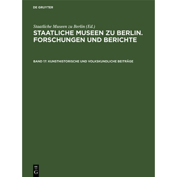 Kunsthistorische Und Volkskundliche Beiträge, (Hardcover)