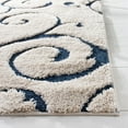thumbnail image 3 of SAFAVIEH Florida Douglas Floral Vines Shag Area Rug, 3 of 7