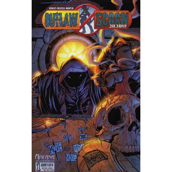 Outlaw Scorn 3030 AD #1A VF ; Arcana Comic Book