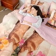 thumbnail image 4 of Manfei Cowgirl Boot Bed in a Bag Queen size, Rustic Flower Bed Set, Princess Style Reversible Bedding Queen Size, Breathable Room Decoration, 7-Piece, 4 of 6
