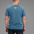thumbnail image 3 of Remera Vortex Logo Manga Corta XL Azul Acero Jaspeado, 3 of 3
