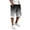 Grey, variant on Men's Gradient Cargo Shorts, Drawstring Waist Loose Fit Utility Bottoms with Pockets, Summer Casual Streetwear for Outdoor Wear