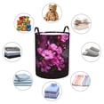 thumbnail image 5 of Large Laundry Basket with Handles - Pink Blossoms Butterfly Kids Baby Dirty Clothes Laundry Hamper for Bedroom Aesthetic, 5 of 5