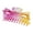 Pink Yellow, variant on Jumbo Jaw Clip Extra Large Marbelized Hair Claw (Red Pink)