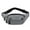 Gray, variant on WIZUTIZ Fanny Packs for Women for Men with Adjustable Strap Zipper Pockets Medium Solid Bags Waterproof Classic Bag 1 PC Gray
